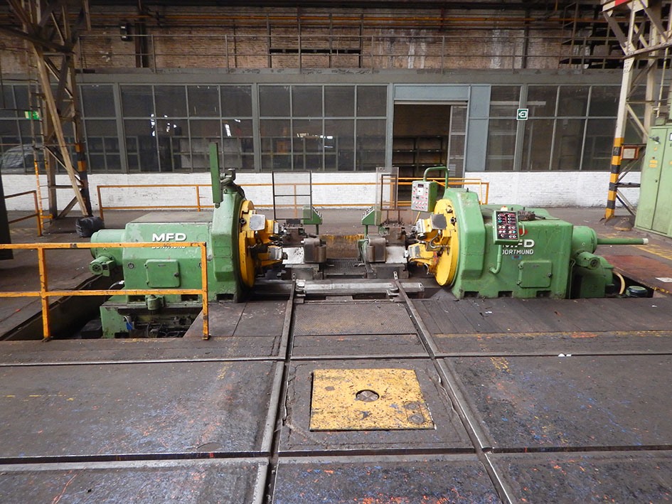 Lathes (CNC and Manual)/Hegenscheidt MFD DRH II 110K train wheel lathe