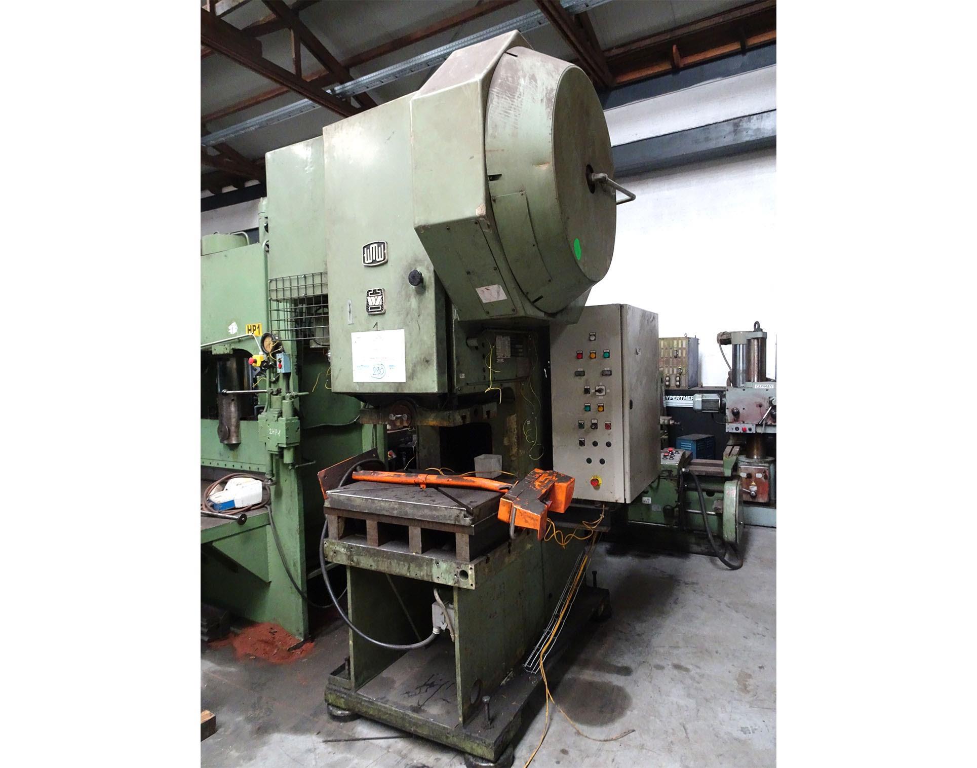 Used Open gap eccentric presses, WMW - 63 ton N° 12486