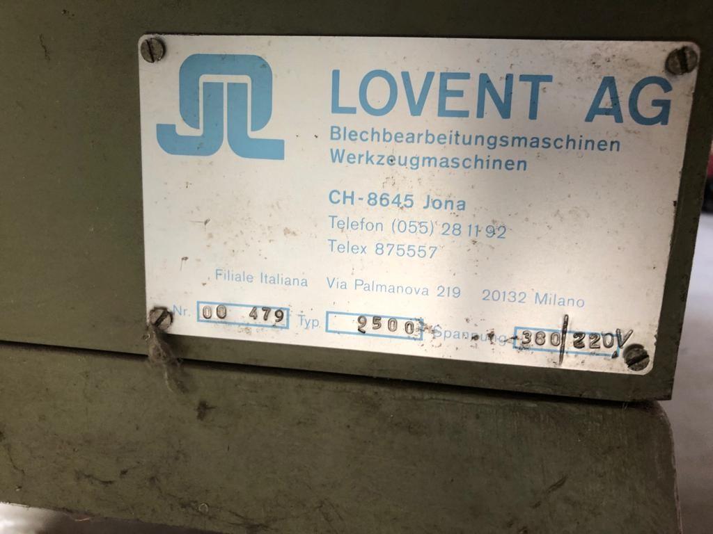 Bending Rolls/Lovent 2500