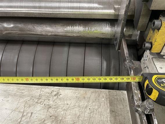 Fasti Schröder 1100 x 3 mm one pass rolling