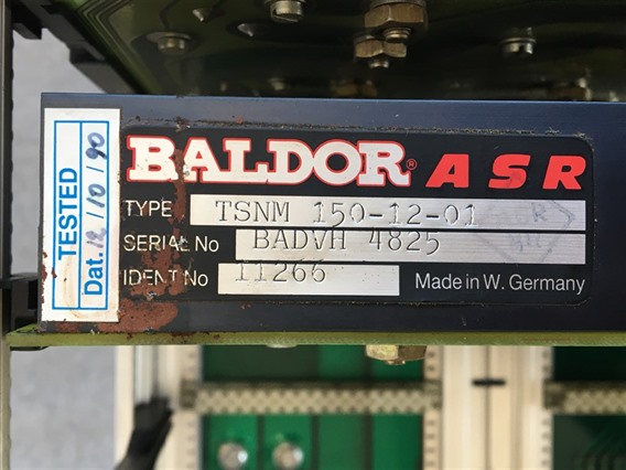 Baldor TSNM150-12-01 (2-4)-Baldor ASR  TSNM150-12-01