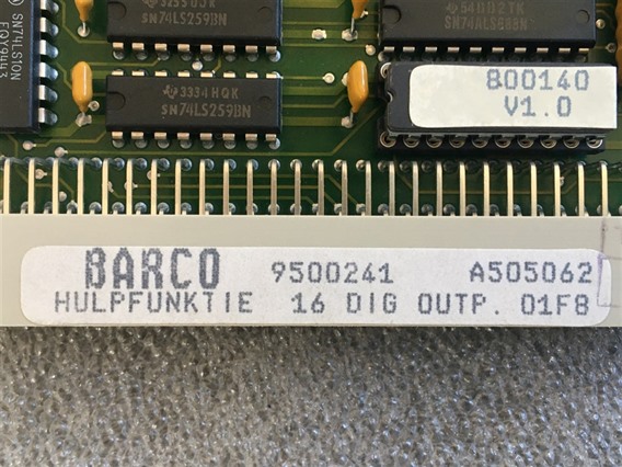 Barco A505062 (9)-HULPFUNKTIE 16 DIG OUTP.