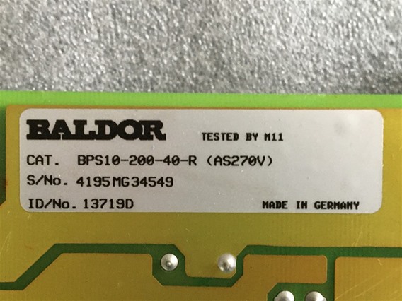 Baldor BPS10-200-40-R (1)-Baldor, Power Supply