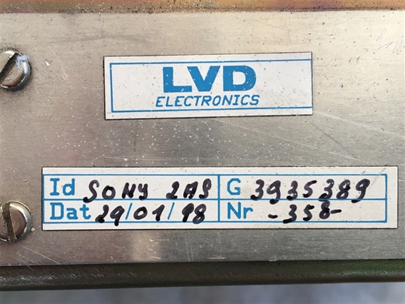 LVD G3935389 (L503)-Sony 2AS