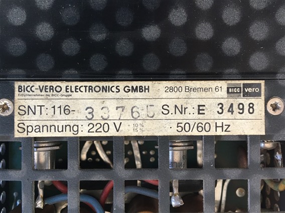 Vero Electronics PK110-TRIVOLT Power Supply