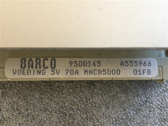 Barco A555966 (3)-BARCO VOEDING 5V 20A MNC8 (TER1505)