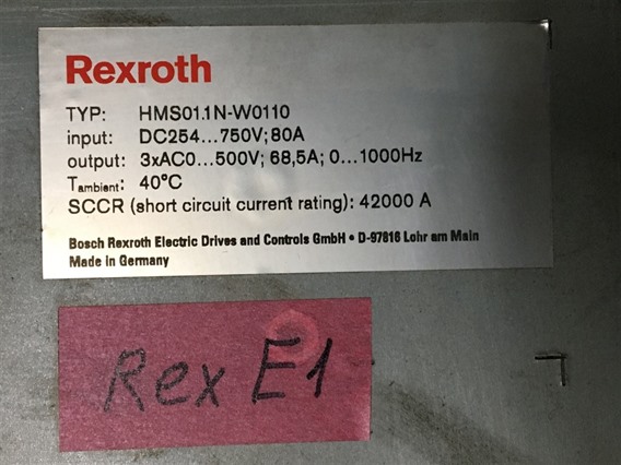 Rextroth HMS01.1N-W0110 (5)-