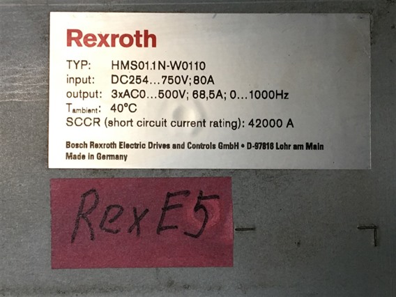 Rextroth HMS01.1N-W0110 (5)-