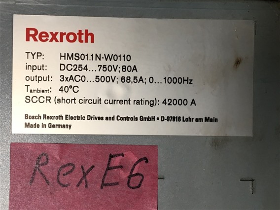 Rextroth HMS01.1N-W0110 (5)-