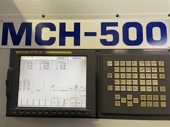 Dahlih  MCH 500 X: 750 - Y: 680 - Z: 600 mm CNC