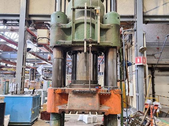 HL 1000 ton heated 4 column press