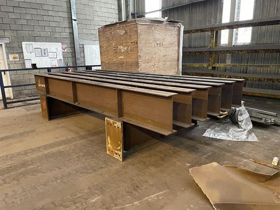 Welding table 2,5 x 5 meter