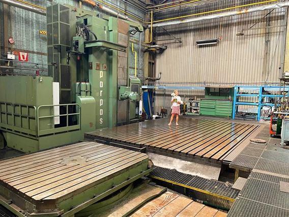 Parpas 8 axes X: 12 000 - Y: 3500 - Z: 1250 mm CNC