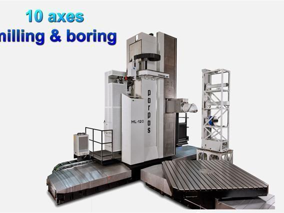 Parpas 8 axes X: 12 000 - Y: 3500 - Z: 1250 mm CNC