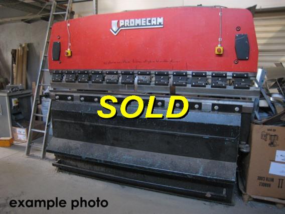 Amada Promecam RG 80 ton x 2500 mm