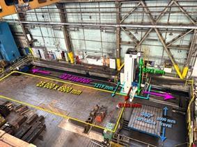 Giddings & Lewis 6 axes X: 24 000 - Y: 2133 - Z: 4572 mm CNC, Фрезерные станки с подвижным столом / с подвижной колонной