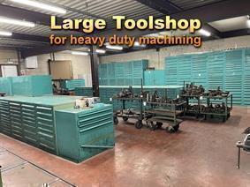 ZM Toolshop for heavy duty machining, Bedfreesmachines / Beweegbare tafel conventioneel & CNC