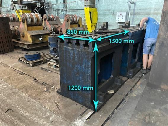 Clamping bloc 1500 x 1200 x 850 mm