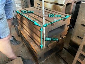 Clamping bloc 750 x 500 x 300 mm, Кубические и угловые панели и столы