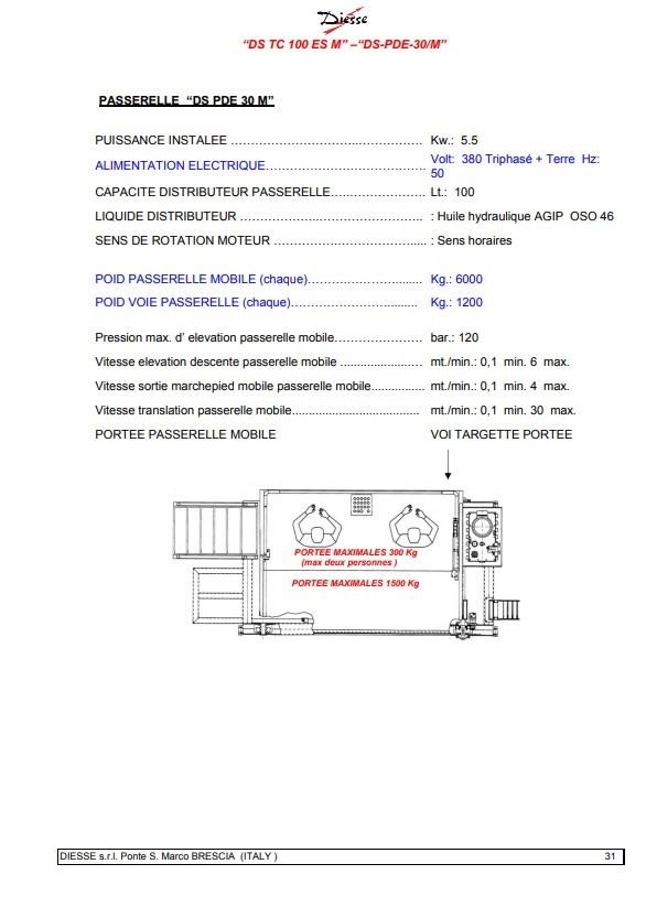 Vehicle (Transport)/Diesse Scissor Lift 1800 kg