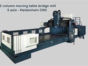 Johnford X: 4100 - Y: 2300 - Z: 800 mm CNC, Fraiseuses a banc mobile & CNC