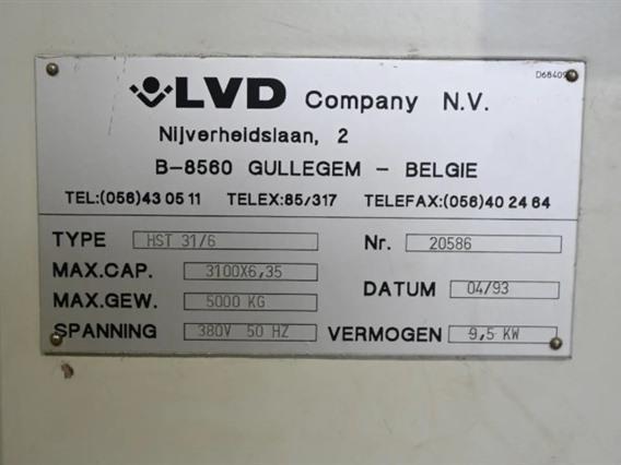 LVD HST 3100 x 6,35 mm