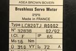 ABB Brushless Servo Motor LC820TJ R0002