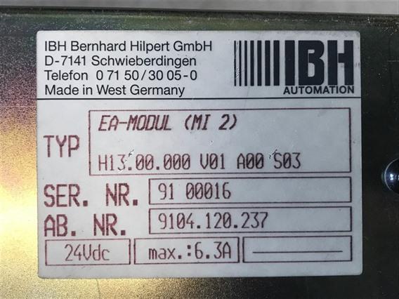 IBH Automation Typ EA-Modul (MI 2)