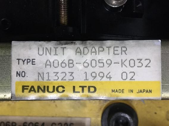 Fanuc A06B-6059-K032 unit adapter drive