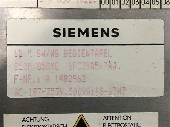 Siemens Sinumerik 6FC3985