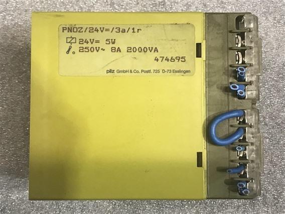 Pilz 474695 - PILZ - PNOZ 24VDC 3S 1O / Safety Relay