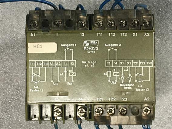 Pilz P2HZ/3 Safety relais