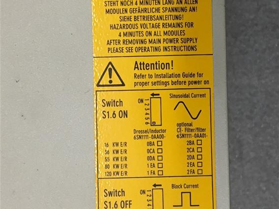 Siemens Simodrive 6SN1145-1BA01-0DA1