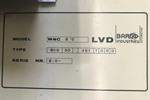 LVD MNC 800 Control panel 800 50 481 T 000