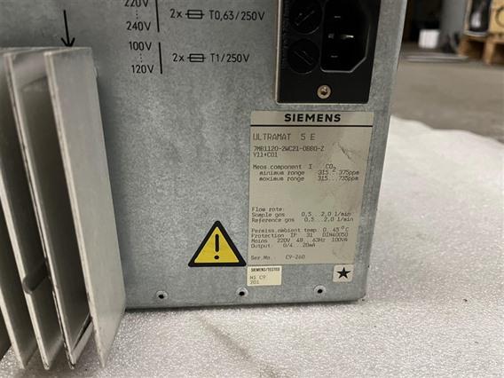 Siemens Continuous Gas Analyzers, ULTRAMAT 5e 7MB1120-2WC2