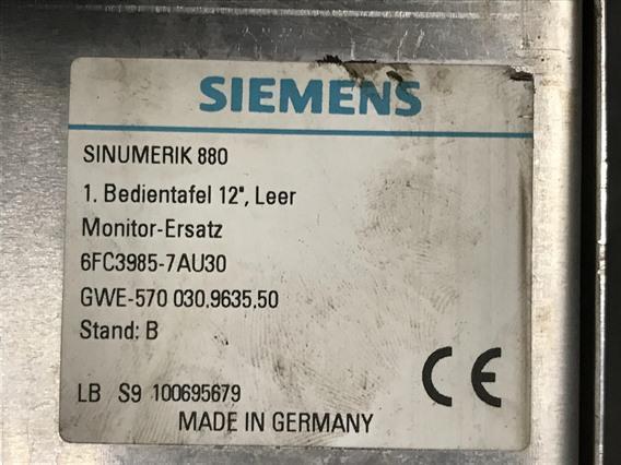 Siemens simunerik 880 6FC3985-7AU30