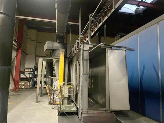 Estee powdercoating line