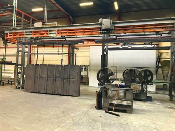 Estee powdercoating line