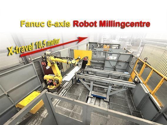 Fanuc Milling Robot X: 10 500 / Y: 3045 / Z: 3500 mm CNC