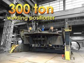 Unique Readco 300 ton welding positioner, Lasrolstellingen - Manipulators - Laskranen - Lasklembanken