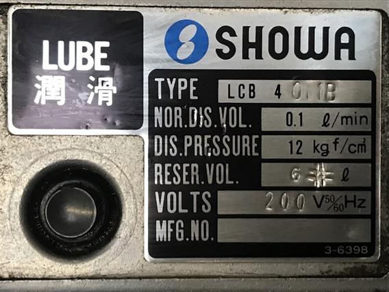 Showa LCB 4011B Lube pump