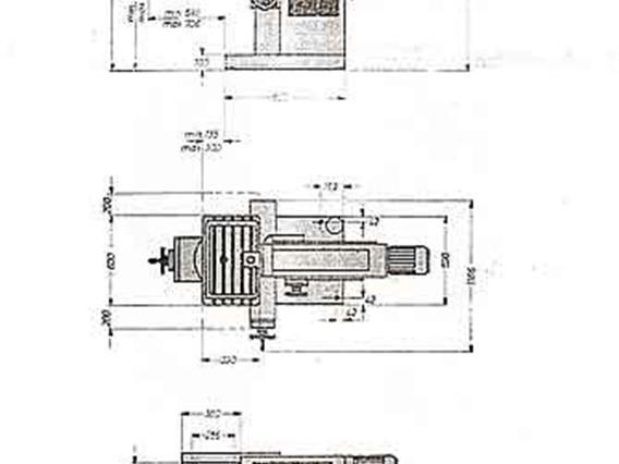 Maho MH 600 digit X:400 - Y:375 - Z:300 mm