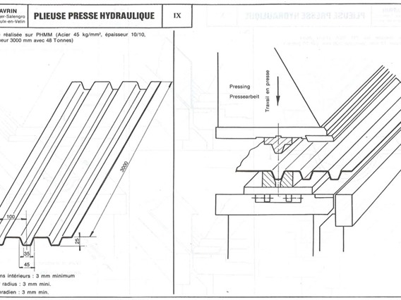 RAS 72.21 2540 x 4,5 mm CNC