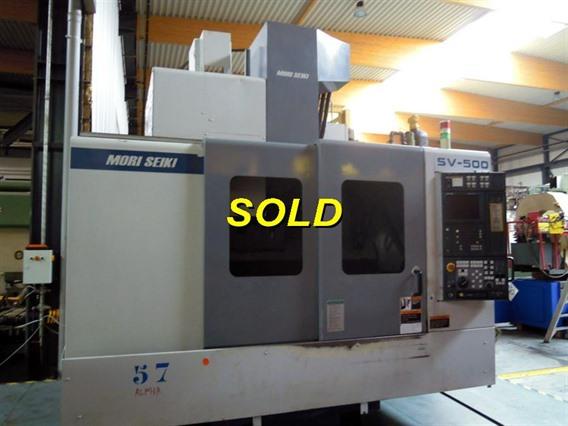 Mori Seiki SV-500 X:800 - Y:510 - Z:510mm