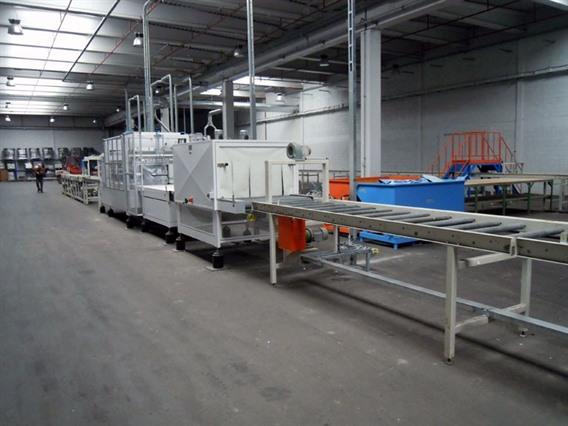 Extrusion/production line XPS Styrofoam/Styrodur insulation panels