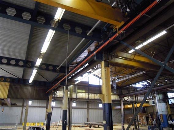 Railways for overhead traveling crane