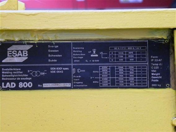 ESAB Beam welding line + flux welding