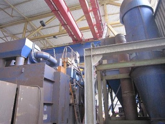 Large Sandblasting plant 3000 x 1500 mm