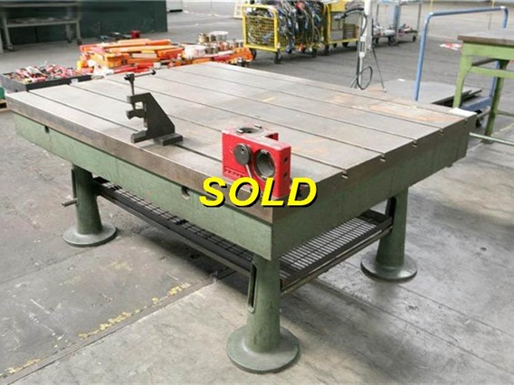 Clamping table 2000 x 1500 x 880mm