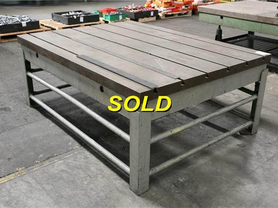 Clamping table 2000 x 1500 x 780mm